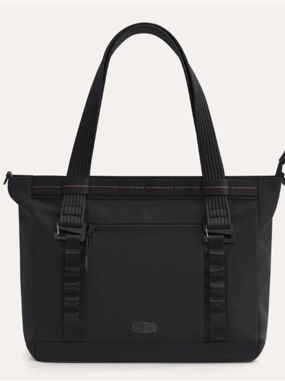 BAGSMART Moss 15L Work Tote Laptop Bag Black NWT